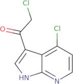 2-Chloro-1-{4-chloro-1H-pyrrolo[2,3-b]pyridin-3-yl}ethan-1-one
