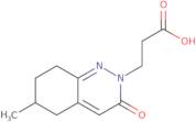 3-(6-Methyl-3-oxo-5,6,7,8-tetrahydrocinnolin-2(3H)-yl)propanoic acid