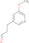 3-(5-Methoxypyridin-3-yl)propanal