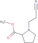 Methyl 1-(2-cyanoethyl)pyrrolidine-2-carboxylate