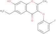 6-Ethyl-3-(2-fluoro-phenoxy)-7-hydroxy-2-methyl-chromen-4-one