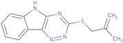 3-[(2-Methyl-2-propen-1-yl)thio]-5H-1,2,4-triazino[5,6-b]indole