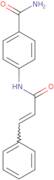 4-(3-phenylprop-2-enoylamino)benzamide