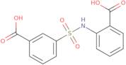 3-[(2-Carboxyphenyl)sulfamoyl]benzoic acid