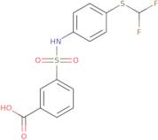 3-(4-Difluoromethylsulfanyl-phenylsulfamoyl)-benzoic acid