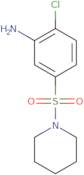 2-Chloro-5-(piperidine-1-sulfonyl)aniline