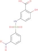 2-Hydroxy-5-(3-nitrobenzenesulfonamido)benzoic acid