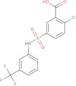 2-Chloro-5-{[3-(trifluoromethyl)phenyl]sulfamoyl}benzoic acid