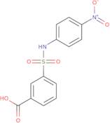 3-[(4-Nitrophenyl)sulfamoyl]benzoic acid