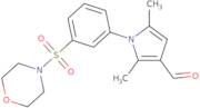 2,5-Dimethyl-1-[3-(morpholine-4-sulfonyl)phenyl]-1H-pyrrole-3-carbaldehyde