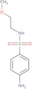 4-amino-N-(2-methoxyethyl)benzene-1-sulfonamide