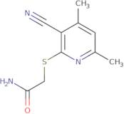 2-((3-Cyano-4,6-dimethylpyridin-2-yl)thio)acetamide