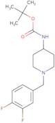 tert-Butyl 1-(3,4-difluorobenzyl)piperidin-4-ylcarbamate