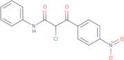 2-Chloro-3-(4-nitrophenyl)-3-oxo-N-phenylpropanamide