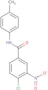 4-Chloro-N-(4-methylphenyl)-3-nitrobenzamide