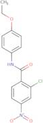 2-Chloro-N-(4-ethoxyphenyl)-4-nitrobenzamide