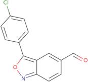 3-(4-Chlorophenyl)-2,1-benzisoxazole-5-carbaldehyde