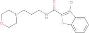 3-Chloro-N-[3-(morpholin-4-yl)propyl]-1-benzothiophene-2-carboxamide