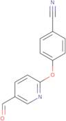 4-[(5-Formyl-2-pyridinyl)oxy]benzenecarbonitrile