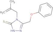 4-(2-Methylprop-2-en-1-yl)-5-(phenoxymethyl)-4H-1,2,4-triazole-3-thiol