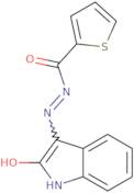 3-(thiophene-2-carboxylhydrazidyl)-2-oxoindoline