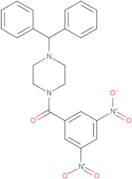 3,5-dinitrophenyl 4-(diphenylmethyl)piperazinyl ketone