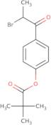 4-(2-Bromopropanoyl)phenyl 2,2-dimethylpropanoate