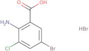 2-Amino-5-bromo-3-chlorobenzoic acid hydrobromide