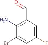 2-Amino-3-bromo-5-fluorobenzaldehyde