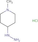 4-Hydrazinyl-1-methylpiperidine hydrochloride