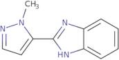 2-(1-Methyl-1H-pyrazol-5-yl)-1H-1,3-benzodiazole