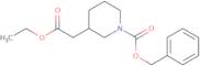 Benzyl 3-(2-ethoxy-2-oxoethyl)piperidine-1-carboxylate