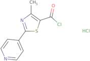 4-Methyl-2-pyrid-4-yl-1,3-thiazole-5-carbonyl chloride hydrochloride