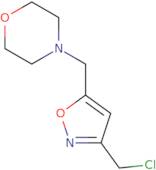 3-(Chloromethyl)-5-[(morpholin-4-yl)methyl]isoxazole