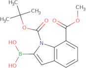 1-BOC-7-(methoxycarbonyl)indole-2-boronic acid