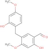 2-Hydroxy-5-(2-hydroxy-4-methoxybenzyl)-4-methoxybenzaldehyde