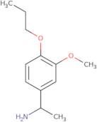 1-(3-Methoxy-4-propoxyphenyl)ethan-1-amine