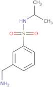 3-(Aminomethyl)-N-(propan-2-yl)benzene-1-sulfonamide