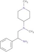 N-(2-Amino-2-phenylethyl)-N,1-dimethylpiperidin-4-amine