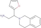 [2-(3,4-Dihydroisoquinolin-2(1H)-yl)-2-(2-furyl)ethyl]amine