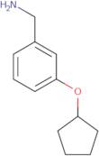 [3-(Cyclopentyloxy)phenyl]methanamine