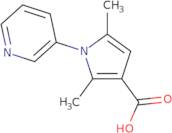 2,5-Dimethyl-1-(pyridin-3-yl)-1H-pyrrole-3-carboxylic acid