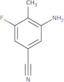 3-Amino-5-fluoro-4-methylbenzonitrile