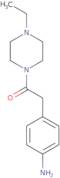 2-(4-Aminophenyl)-1-(4-ethylpiperazin-1-yl)ethan-1-one