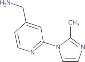 [2-(2-Methyl-1H-imidazol-1-yl)pyridin-4-yl]methanamine