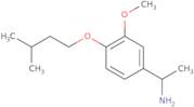 1-[3-Methoxy-4-(3-methylbutoxy)phenyl]ethanamine