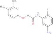 N-(5-Amino-2-fluorophenyl)-2-(3,4-dimethylphenoxy)acetamide