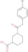 1-[2-(4-Bromophenyl)acetyl]piperidine-3-carboxylic acid