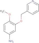 4-Methoxy-3-(pyridin-3-ylmethoxy)aniline