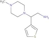 [2-(4-Methylpiperazin-1-yl)-2-(3-thienyl)ethyl]amine